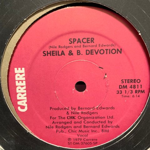 Sheila & B. Devotion / Spacer (12 Inch) - Vinyl Cycle Records