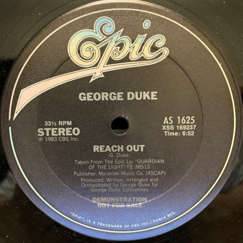 George Duke / Reach Out (12 Inch) - Vinyl Cycle Records