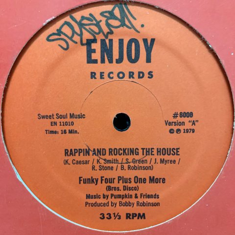 Funky Four Plus One More / Rappin And Rocking The House (12 Inch) - Vinyl  Cycle Records