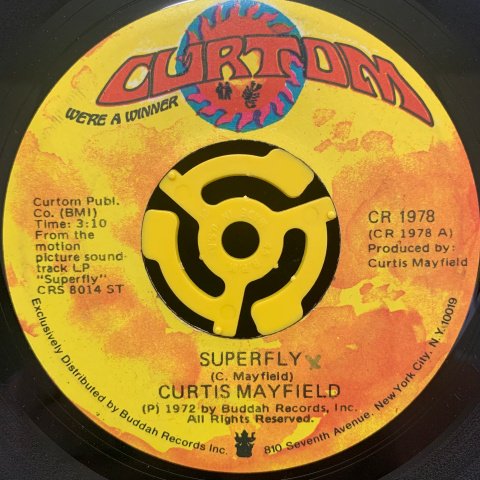 Curtis Mayfield / Superfly (7 Inch) - Vinyl Cycle Records
