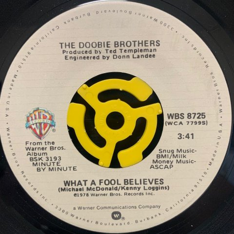 what a fool believes 安い doobie brothers レコード