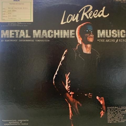 超プレミアアナログＬＰ●２枚組●日本盤】メタルマシーンミュージック　ルー・リード ルー・リード/無限大の幻覚 メタル・マシーン・ミュージック(Lou