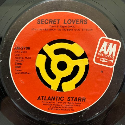 Atlantic Starr / Secret Lovers (7 Inch) - Vinyl Cycle Records