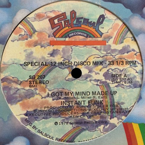 Instant Funk / I Got My Mind Made Up (12 Inch) - Vinyl Cycle Records