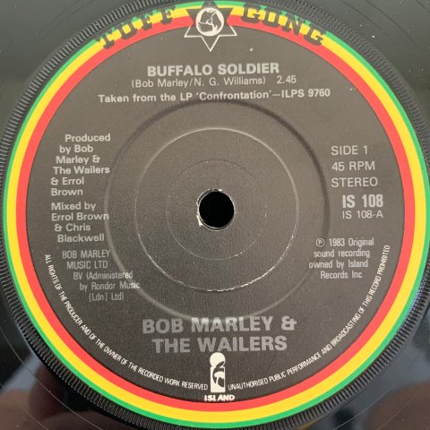 Munk Citron kærlighed Bob Marley & The Wailers / Buffalo Soldier (7 Inch) - Vinyl Cycle Records