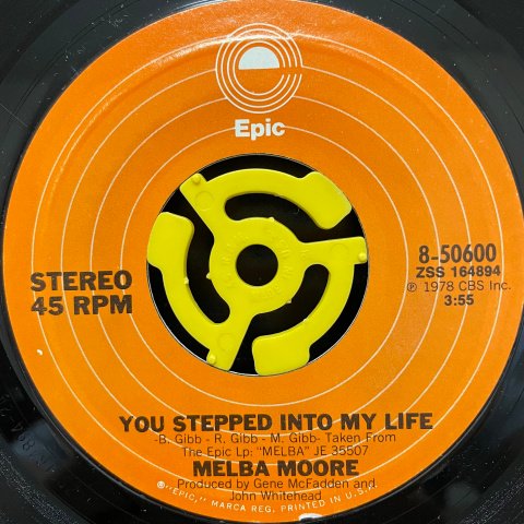 Melba Moore / You Stepped Into My Life (7 Inch) - Vinyl