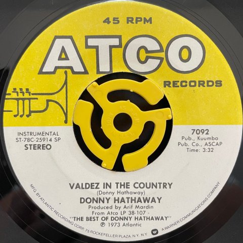 donny hathaway valdez in the country レコード コレクション