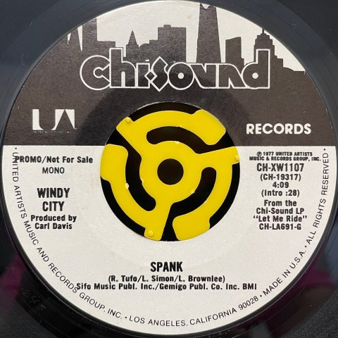 Windy City / Spank (7 Inch) - Vinyl Cycle Records