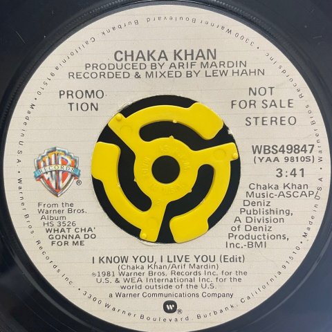 洋楽Chaka Khan - I Know You, I Live You
