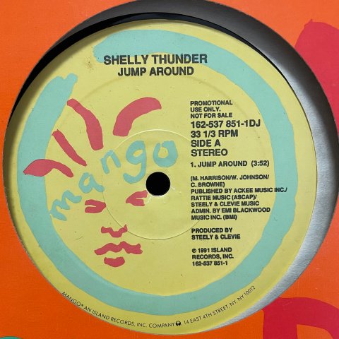 Shelly Thunder / Jump Around (12 Inch) - Vinyl Cycle Records