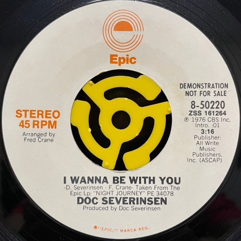 doc severinsen i wanna be with you レコード