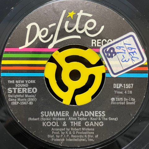 Kool & The Gang / Summer Madness (7 Inch) - Vinyl Cycle Records