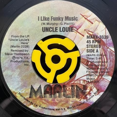 Uncle Louie / I Like Funky Music (7 Inch) - Vinyl Cycle Records