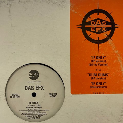 Das Efx / If Only (12 Inch) - Vinyl Cycle Records