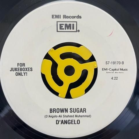 D'Angelo / Brown Sugar (7 Inch) - Vinyl Cycle Records