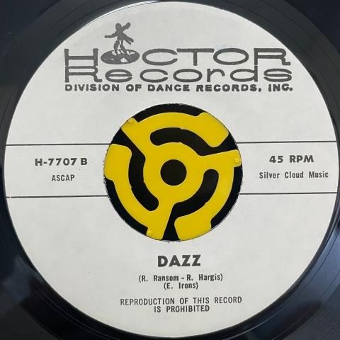 Hoctor Band / Dazz (7 Inch) - Vinyl Cycle Records