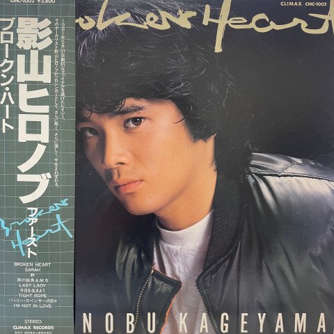 Hironobu Kageyama (影山ヒロノブ) / Broken Heart (LP) - Vinyl Cycle Records