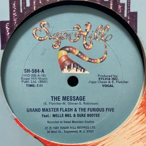 Grandmaster Flash & The Furious Five - The Message LP Vinyl