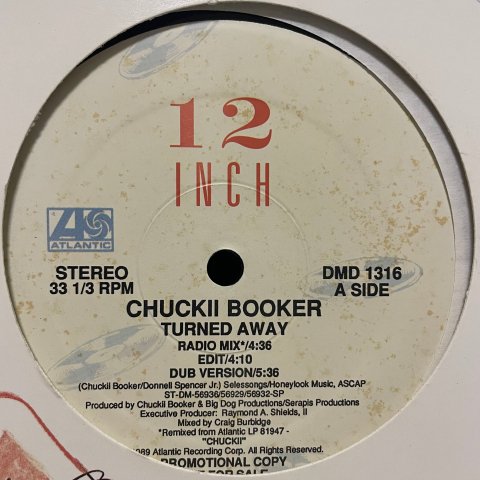 Chuckii Booker / Turned Away (12 Inch) - Vinyl Cycle Records