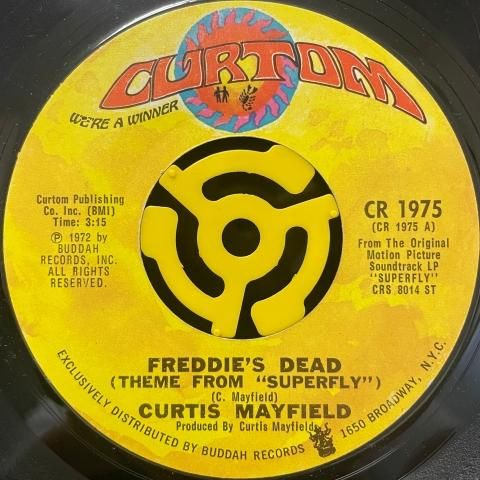 Curtis Mayfield / Freddie's Dead (Theme From Superfly) (7 Inch