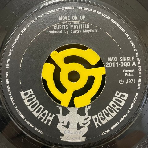 Curtis Mayfield / Move On Up (7 Inch) - Vinyl Cycle Records