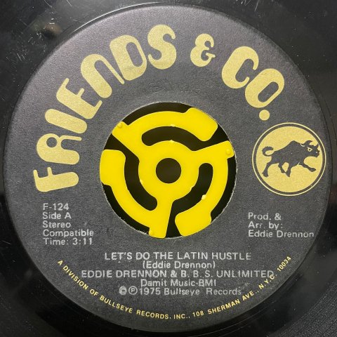 Eddie Drennon & B.B.S. Unlimited / Let's Do The Latin Hustle (7 Inch ...