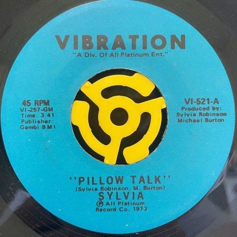 Sylvia / Pillow Talk (7 Inch) - Vinyl Cycle Records