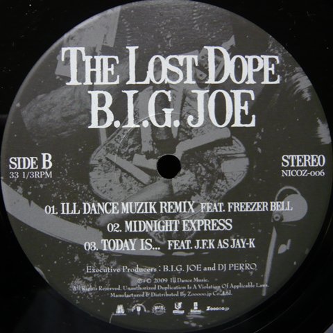 B.I.G. Joe / The Lost Dope (2 LPs) - Vinyl Cycle Records