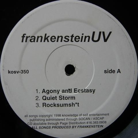 Frankenstein / UV (12'×2) - Vinyl Cycle Records