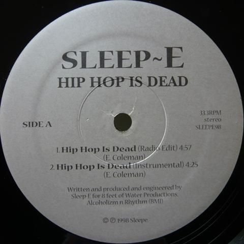 Polecat – R.I.P. レコード　HIP HOP Sleep-E / Hip Hop Is Dead - Vinyl Cycle Records