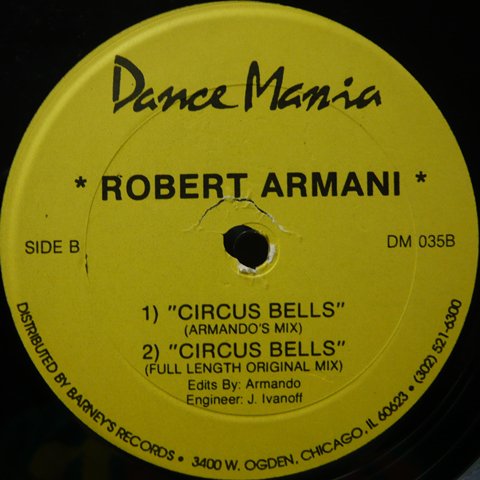 Robert Armani / Armani Trax - Vinyl Cycle Records
