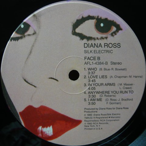 Diana Ross / Silk Electric (LP) - Vinyl Cycle Records