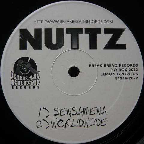 NUTTZ レコード SENSAMENA WORLDWIDE G-FUNK Nuttz / Sensamena - Vinyl Cycle Records
