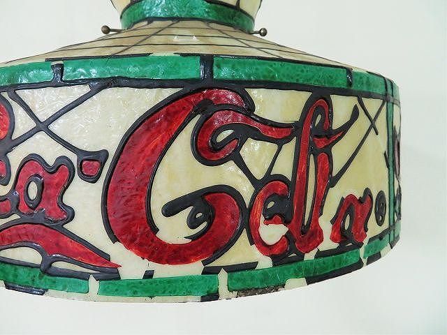 1970's ヴィンテージ Coca Cola シェード ペンダントランプ