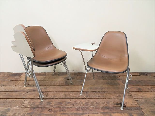 1970's HermanMiller イームズ スクールベース サイドシェルチェア