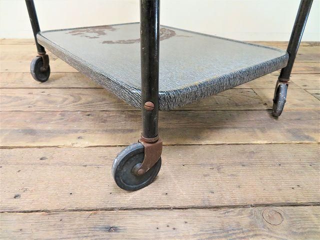 ヴィンテージ Cosco社製 スチール3段 ラック/キッチンワゴン