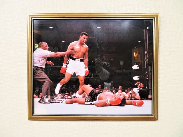 Muhammad Ali(モハメド・アリ) 額入りポスター - アンティーク