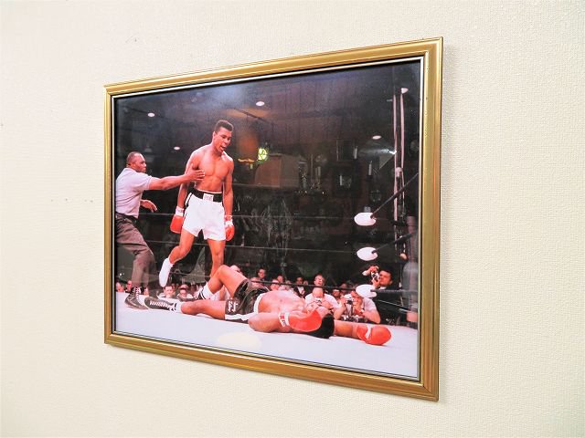 Muhammad Ali(モハメド・アリ) 額入りポスター - アンティーク 