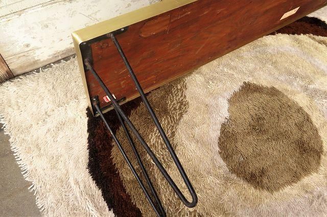 1950's ヴィンテージ タイルトップ ローテーブル - アンティーク