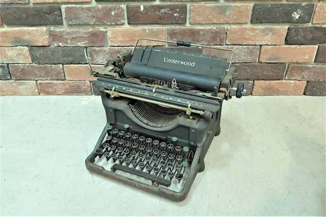 1920's Under Wood社製 アンティーク タイプライター - アンティーク
