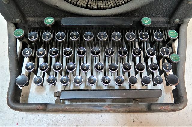 1920's Under Wood社製 アンティーク タイプライター - アンティーク 
