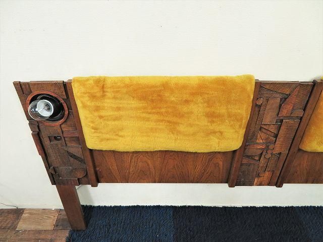 1970's ヴィンテージ ミッドセンチュリー ヘッドボード