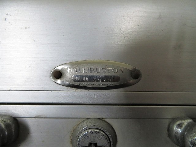 1950's ヴィンテージ HALLIBURTON スーツケース - アンティーク