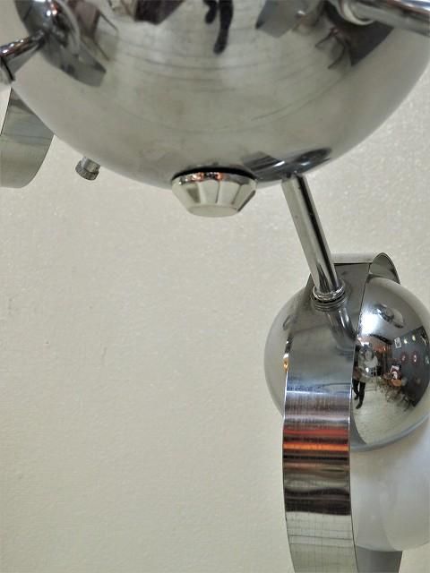 1950-60's ヴィンテージ クローム6灯 スプートニクランプ