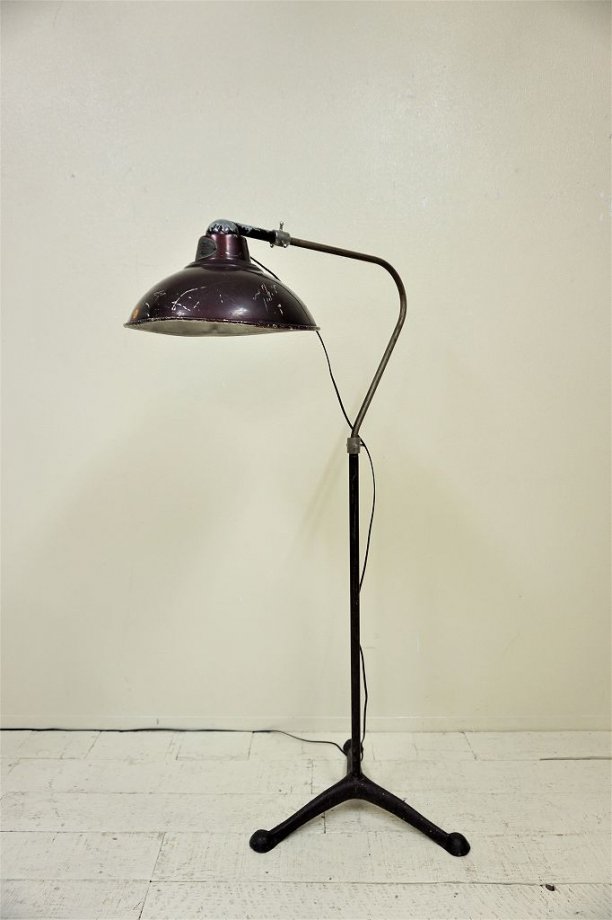 1940-50's Desert Air lamp社製 インダストリアル フロアランプ 