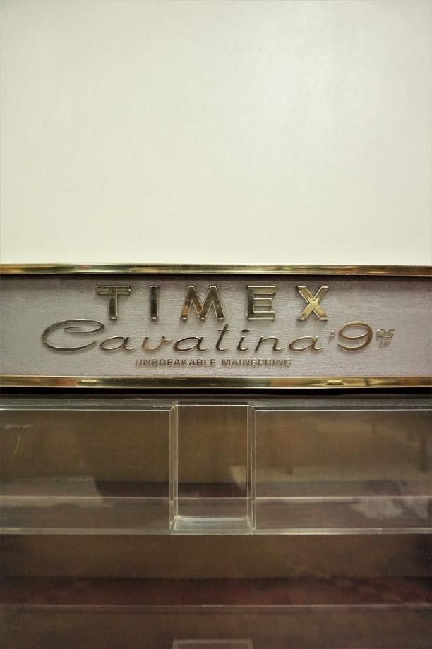 ヴィンテージ TIMEX ディスプレイ ミニショーケース ヴィンテージ TIMEX ディスプレイ ミニショーケース