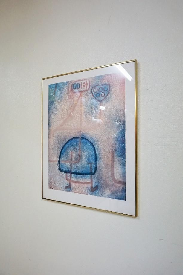Paul Klee、Fenster、希少な画集より、新品額装付 Yahoo!オークション - パウル・クレー Paul Klee 【新しい天使