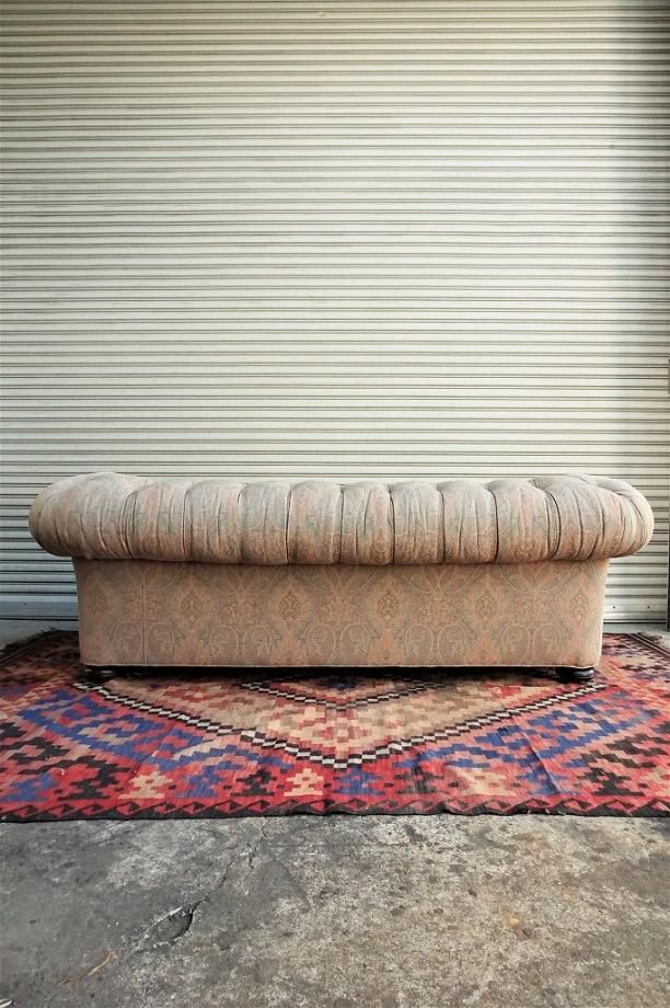 1970's ヴィンテージ チェスターフィールド ソファ
