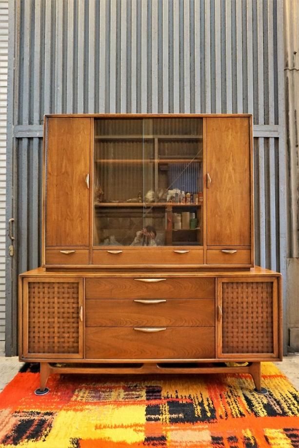 カップボード　Lane社製 ヴィンテージ　アンティーク 1960's LANE社製 ヴィンテージ カップボード - アンティーク