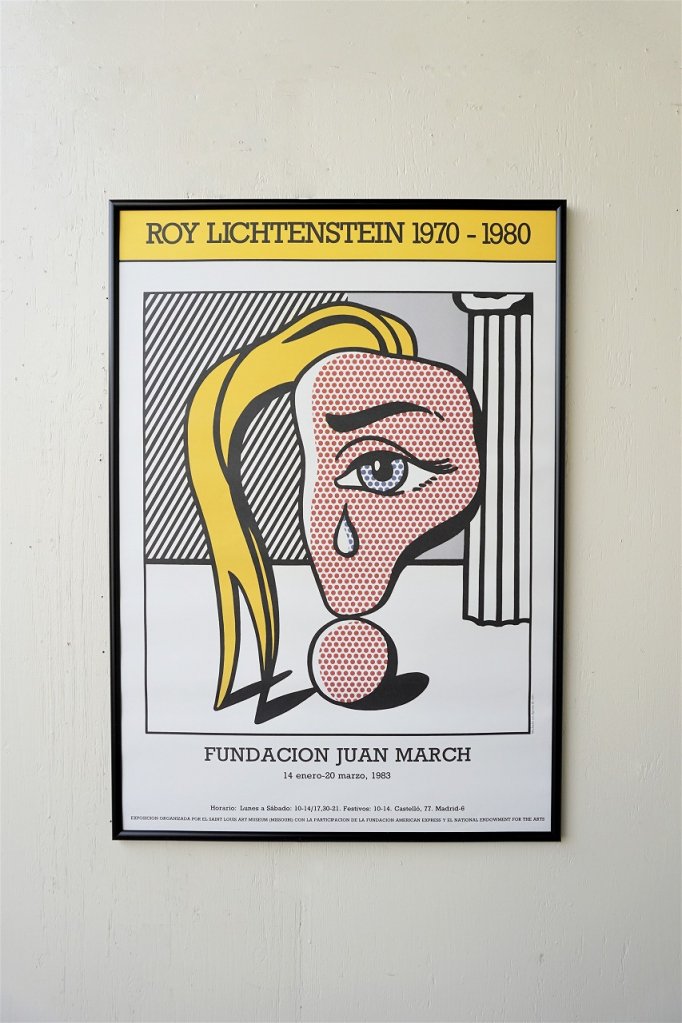 1980's Roy Lichtenstein ơ ݥ